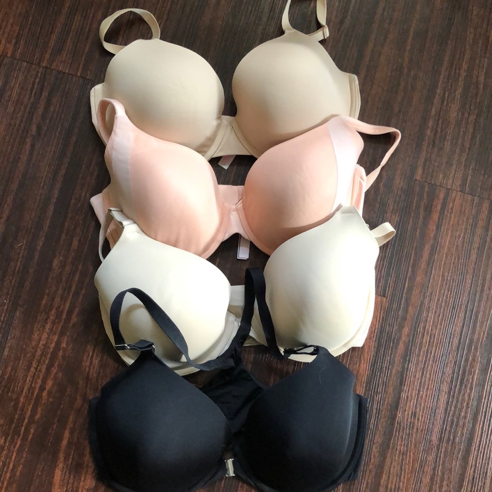 VS/Soma Underwire Bras(lot of 4)-size 36DD